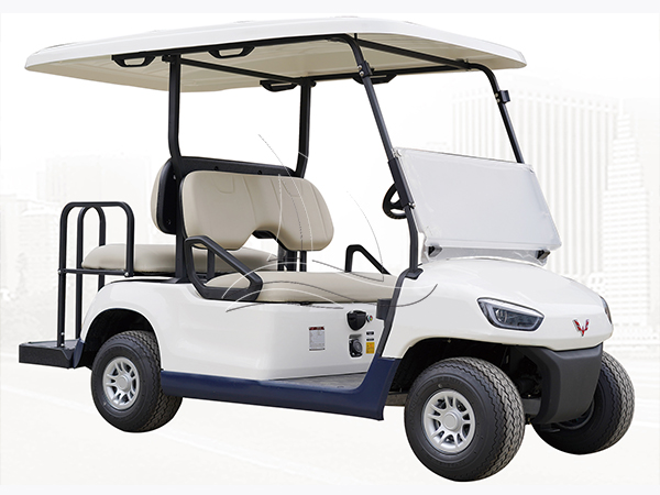 2+2 Seats White Golf Cart