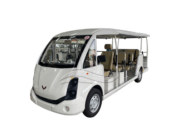 White Convertible Soft Seat Customized Cart